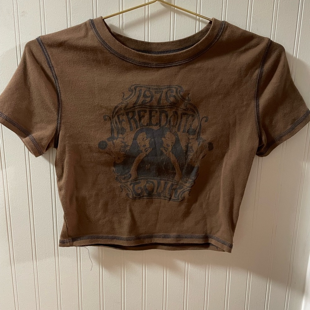 arizona jean co cropped tee